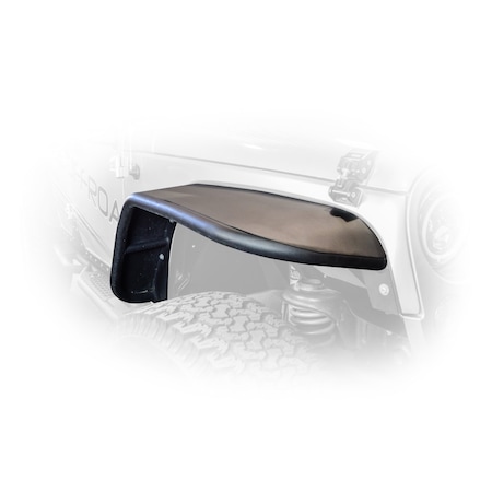 Dv8 Offroad JEEP JK FLAT TUBE FENDERS FRONT AND REAR 07-18 WRANGLER JK FENDB-02